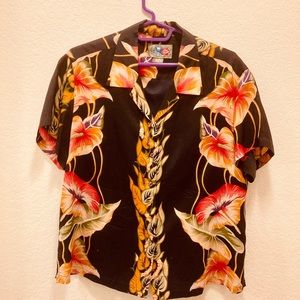 Vintage Hilo Hattie silk shirt